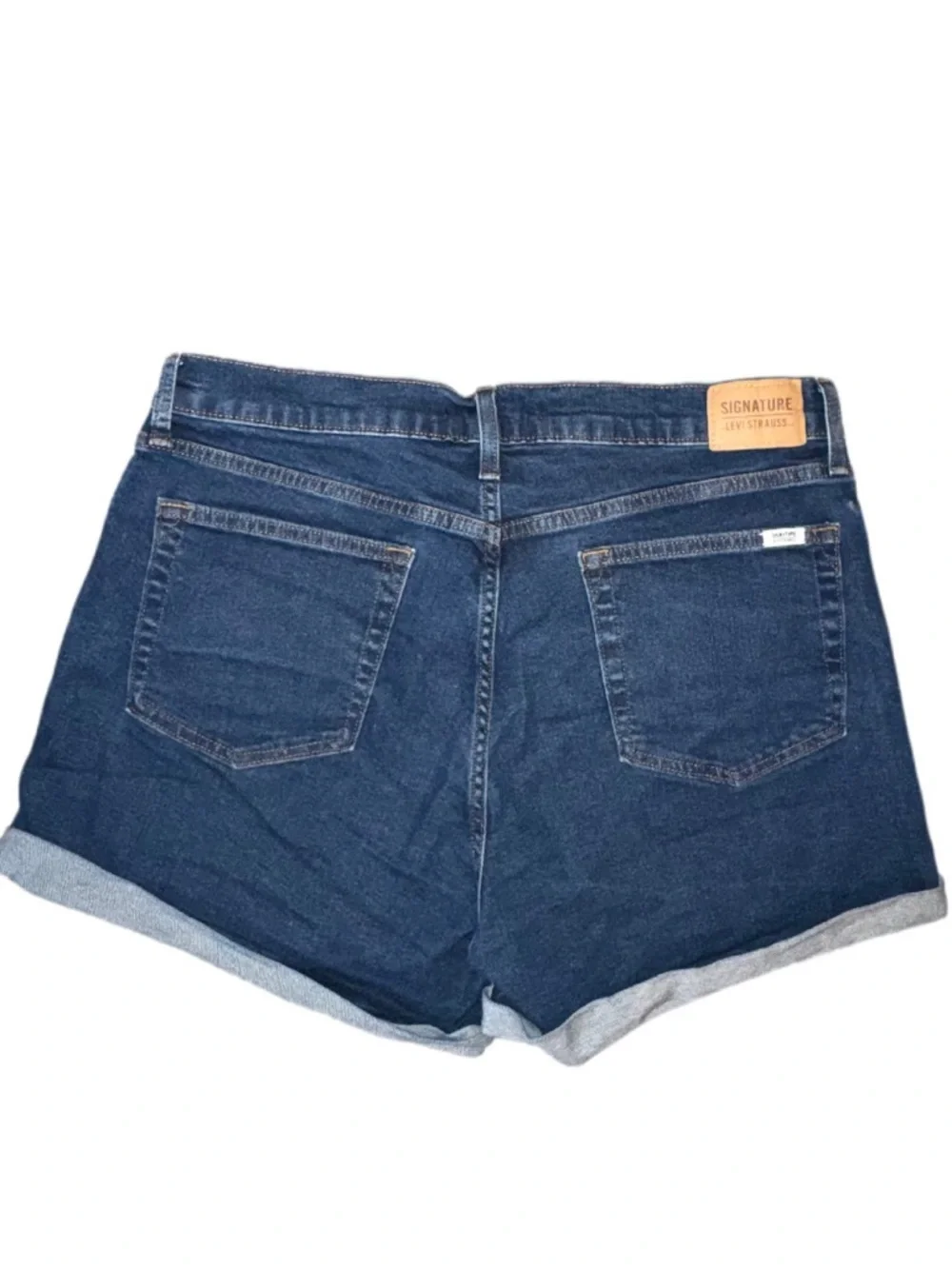 Signature by Levi Strauss Heritage High Rise Shorts Women’s Size 16 Waist 33